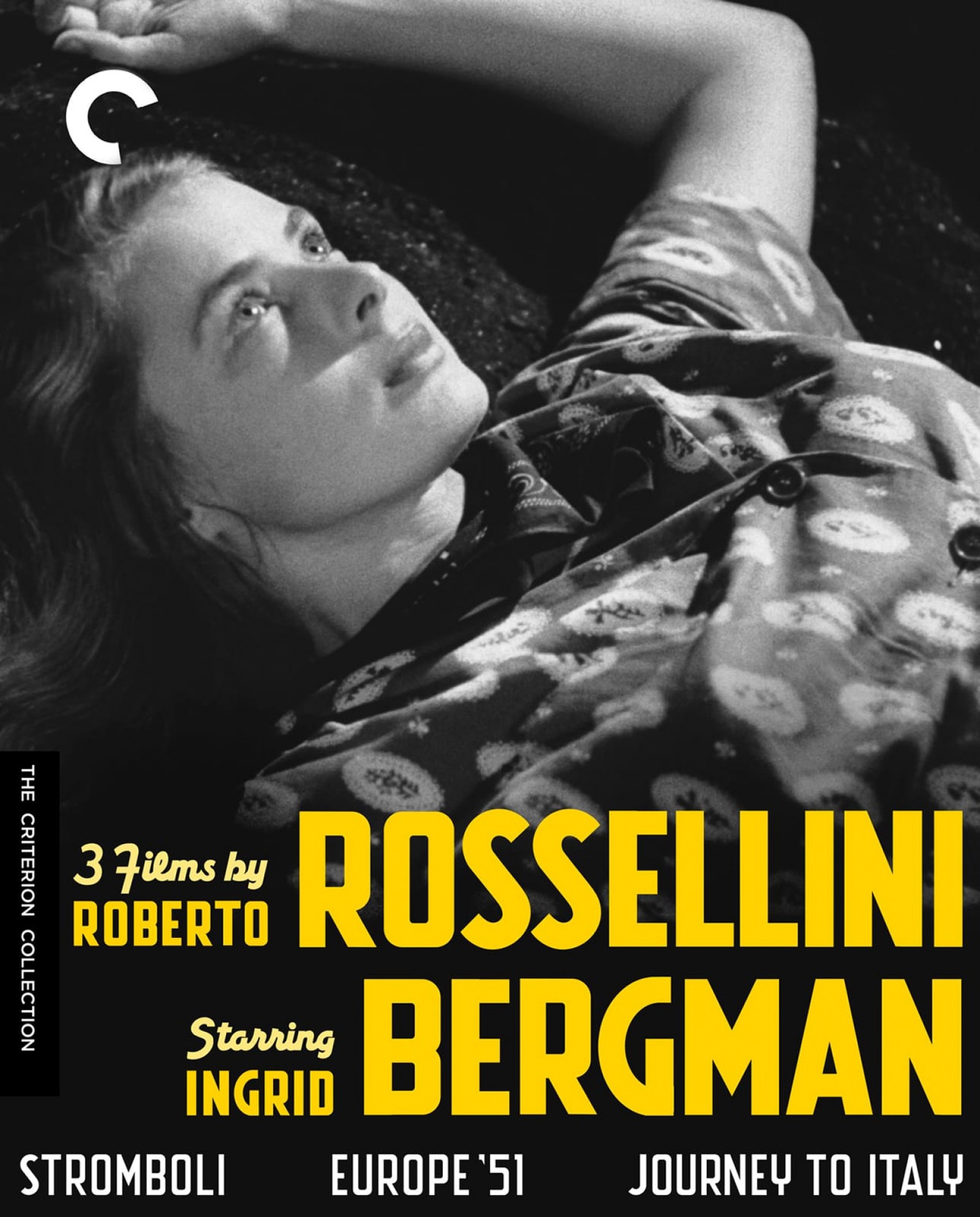 Carátula de 3 Films by Roberto Rossellini Starring Ingrid Bergman