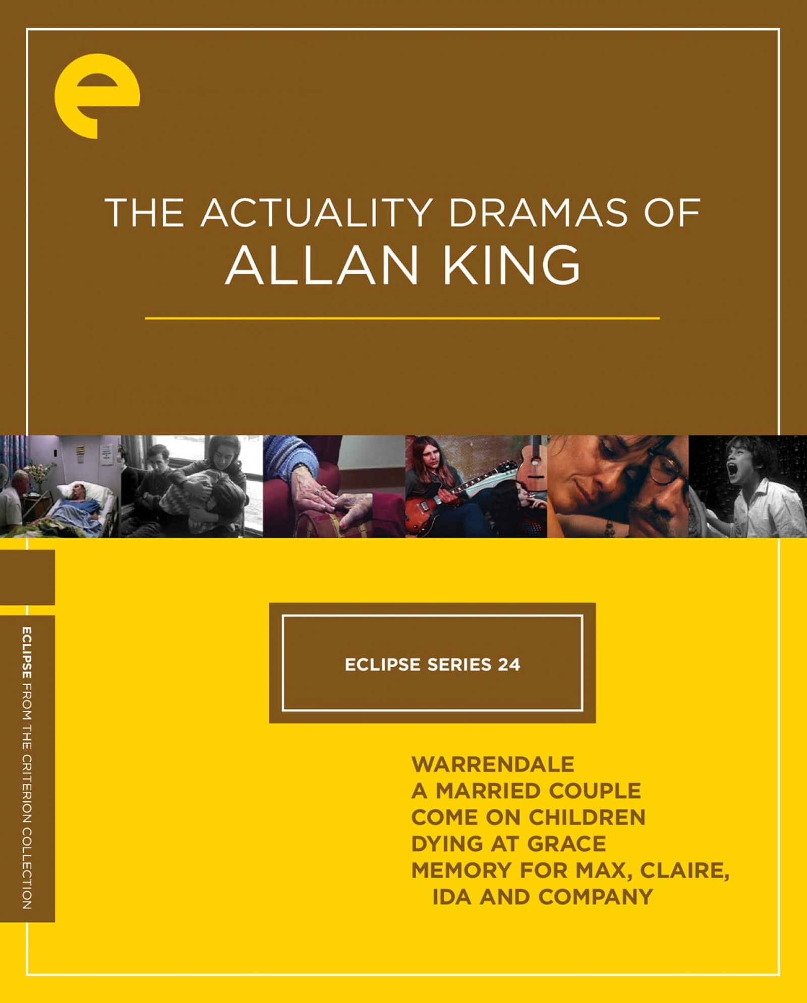 Carátula de Eclipse Series 24: The Actuality Dramas of Allan King