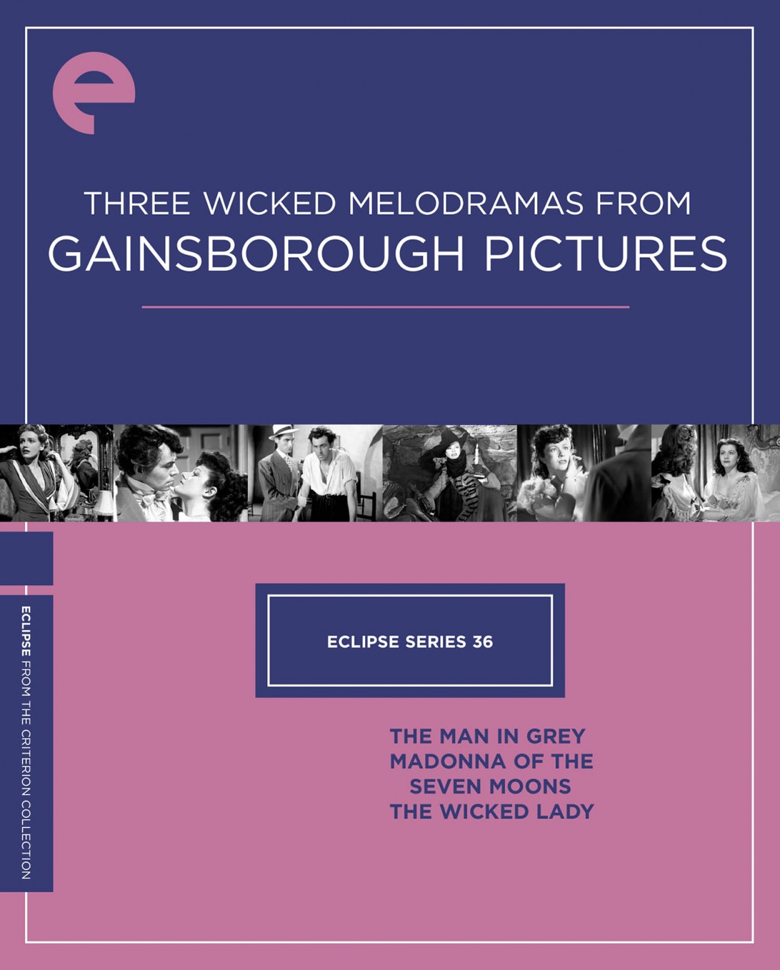 Carátula de Eclipse Series 36: Three Wicked Melodramas from Gainsborough Pictures