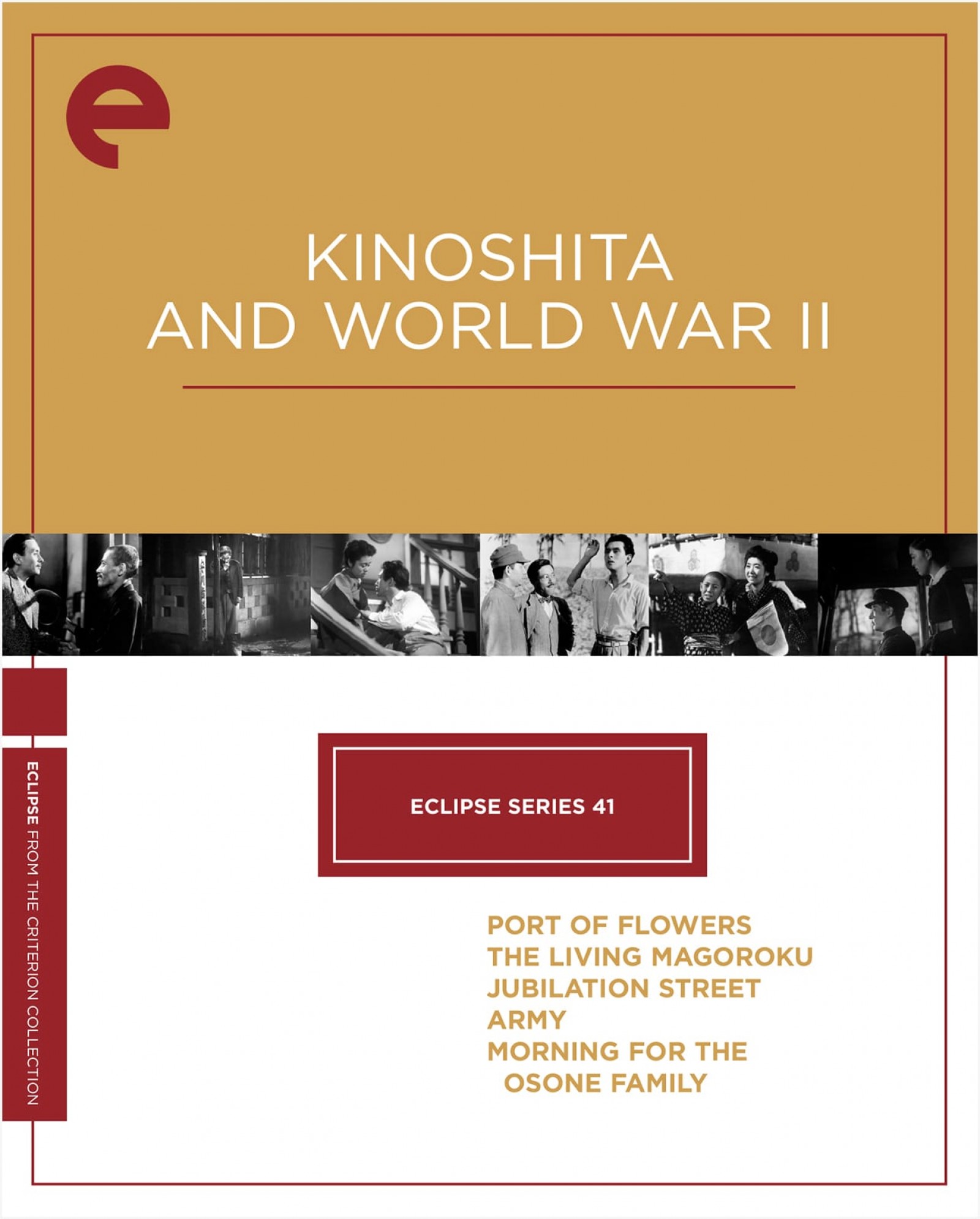 Carátula de Eclipse Series 41: Kinoshita and World War II
