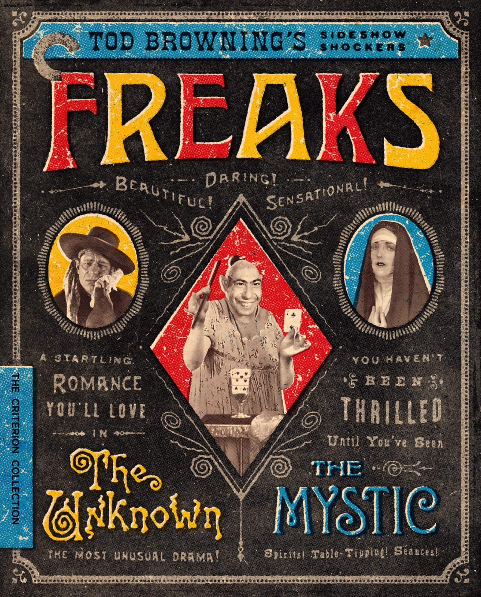 Carátula de Freaks / The Unknown / The Mystic: Tod Browning’s Sideshow Shockers