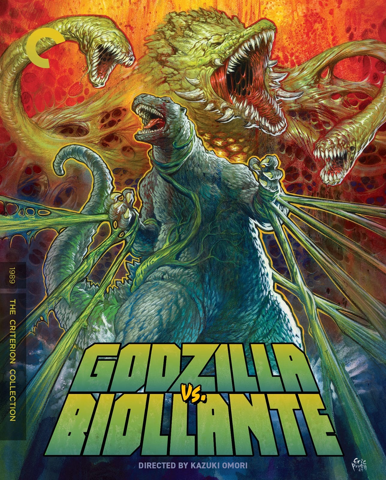 Carátula de Godzilla vs. Biollante
