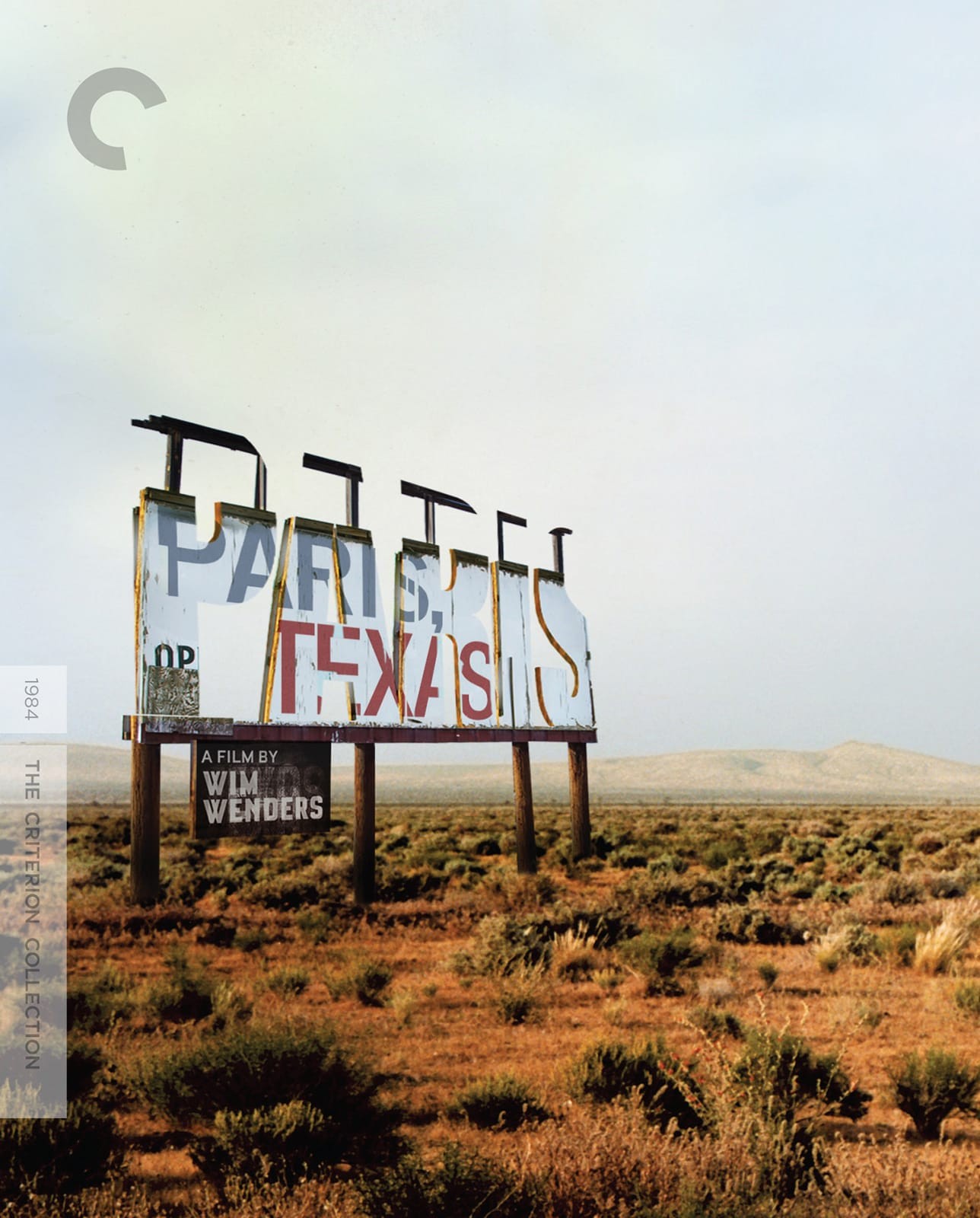 Carátula de Paris, Texas