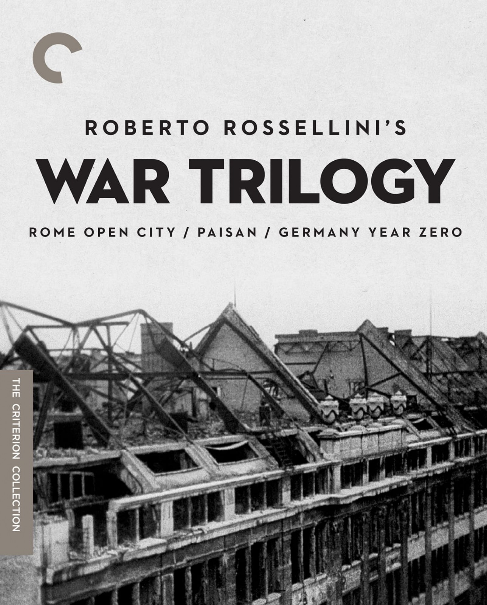 Carátula de Roberto Rossellini’s War Trilogy