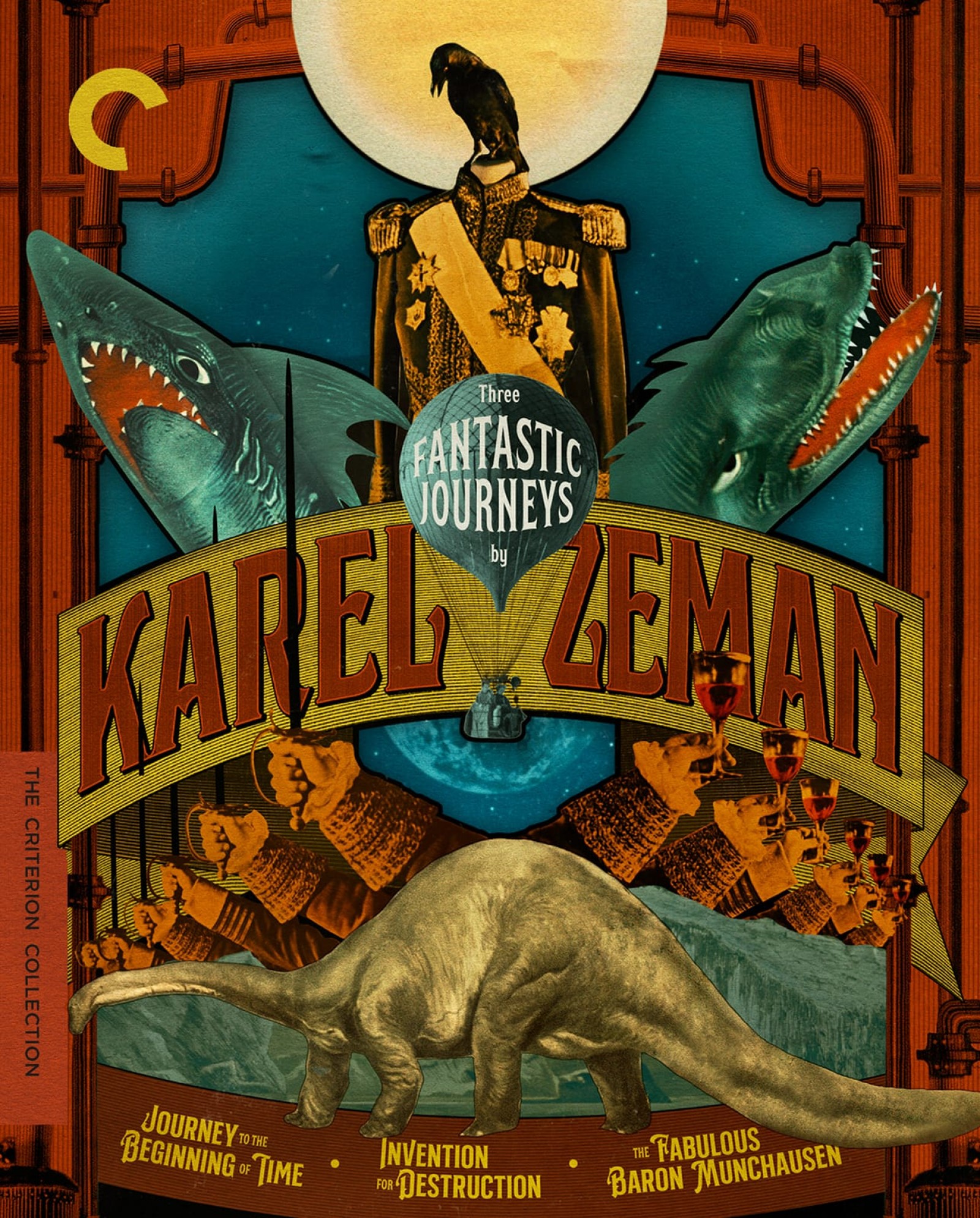 Carátula de Three Fantastic Journeys by Karel Zeman